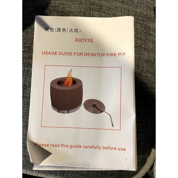 Portable Mini Firepit - NEW - box open - Picture 7 of 9